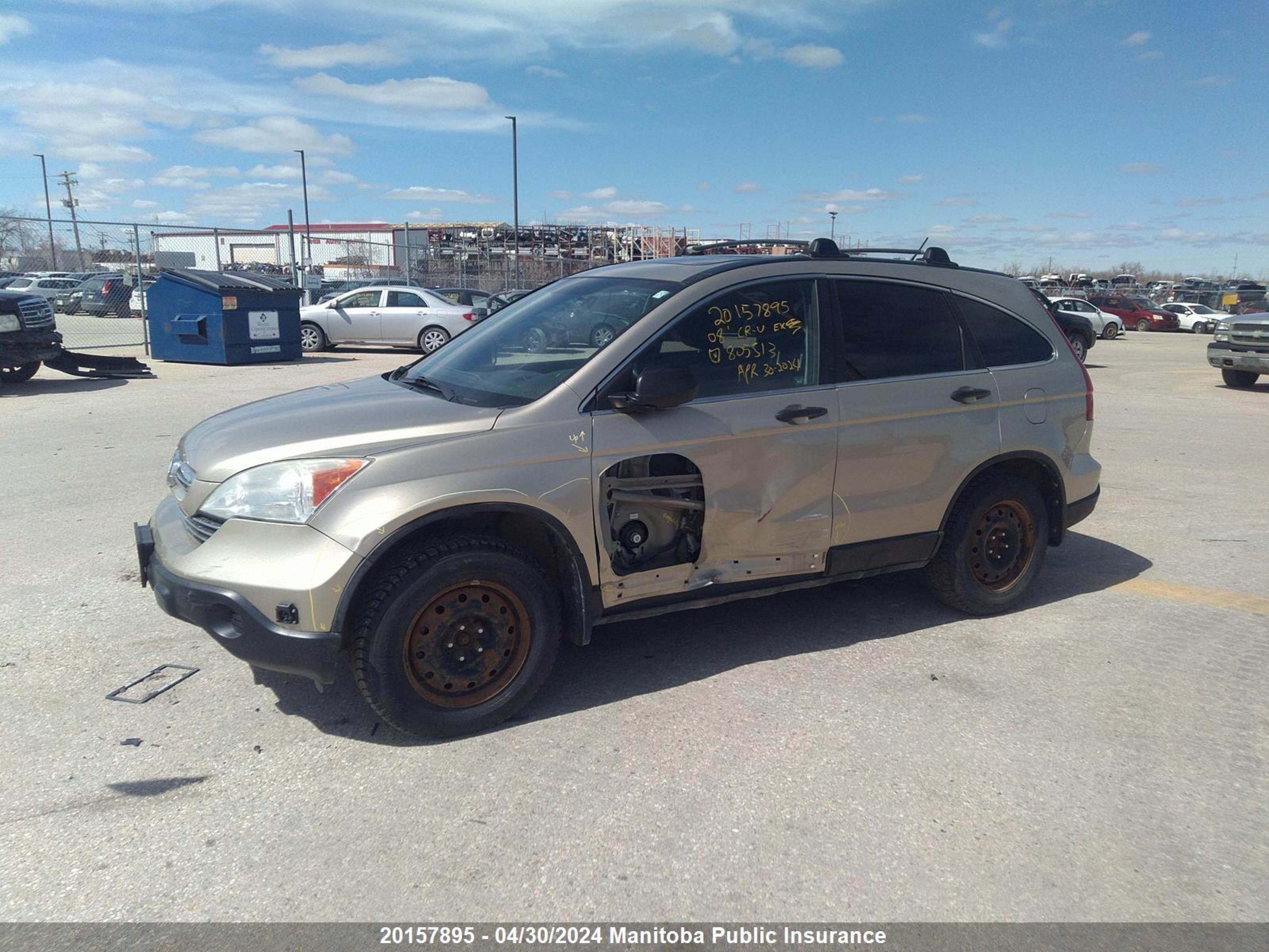 Photo 5 VIN: 5J6RE48538L805513 - HONDA CR-V 