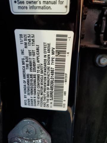 Photo 12 VIN: 5J6RE48539L014867 - HONDA CRV 