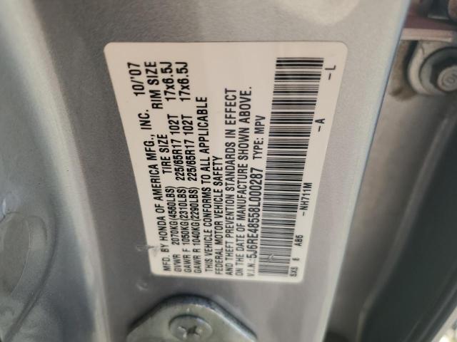 Photo 12 VIN: 5J6RE48558L000287 - HONDA CRV 