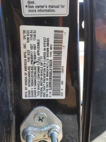 Photo 11 VIN: 5J6RE48568L019026 - HONDA CRV 