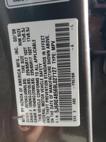 Photo 11 VIN: 5J6RE48569L027127 - HONDA CR-V EX 