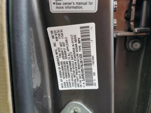 Photo 12 VIN: 5J6RE48579L061335 - HONDA CRV 