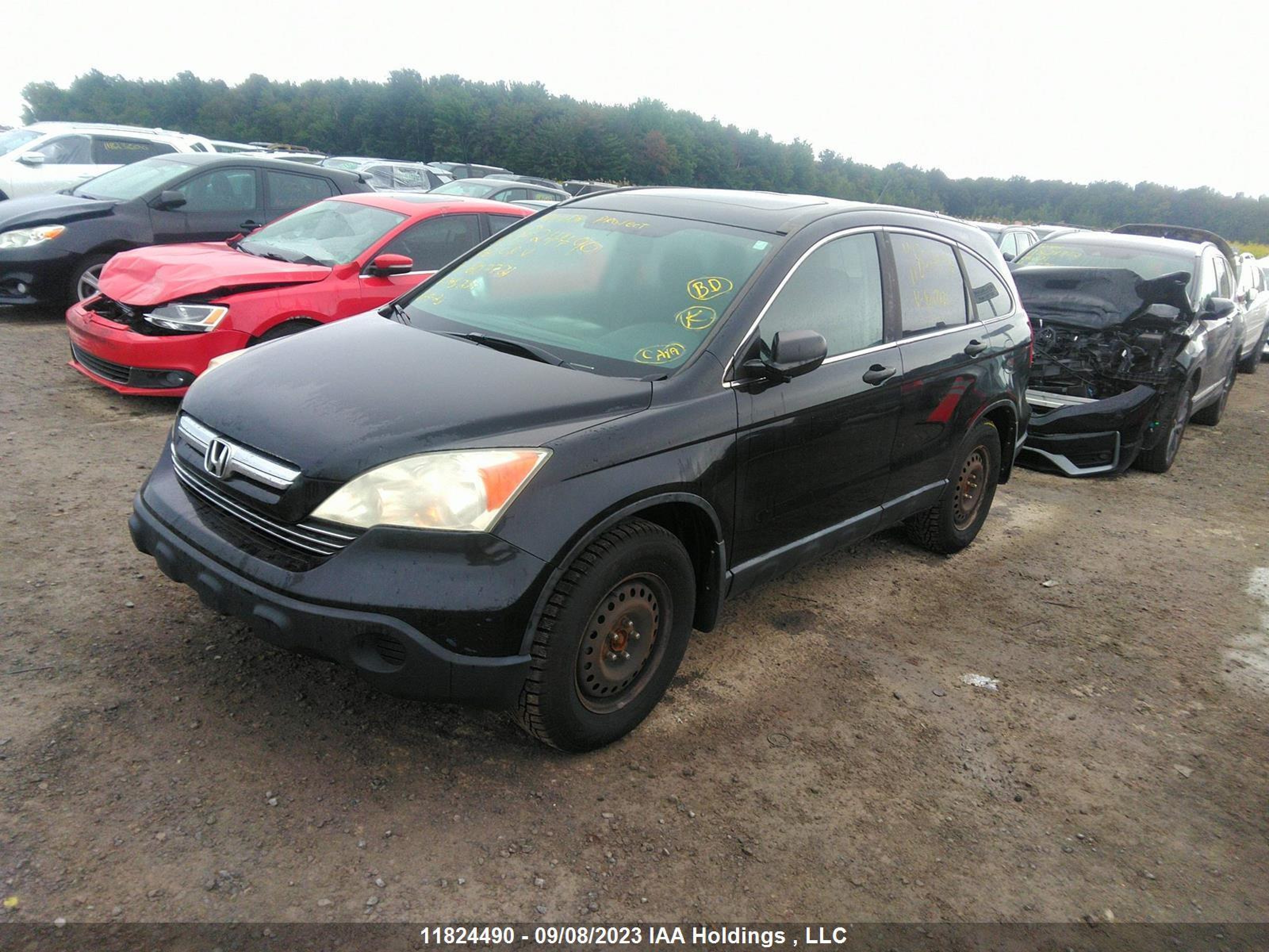 Photo 2 VIN: 5J6RE48598L807721 - HONDA CR-V 