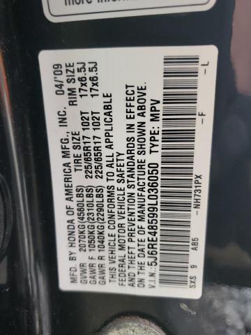 Photo 12 VIN: 5J6RE48599L036050 - HONDA CRV 