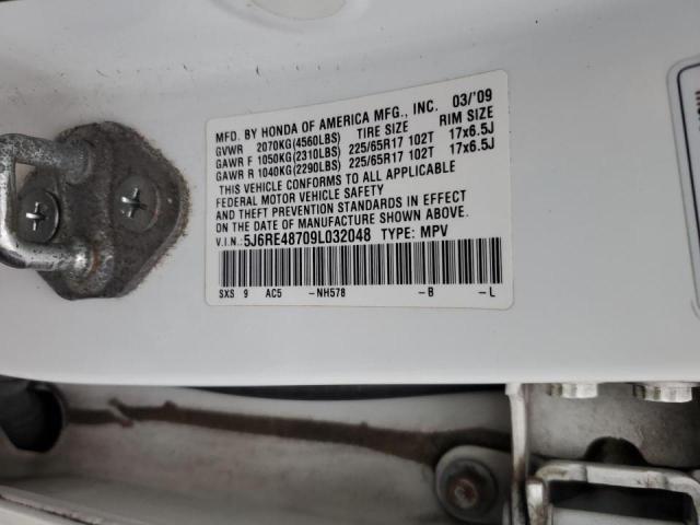 Photo 11 VIN: 5J6RE48709L032048 - HONDA CRV 