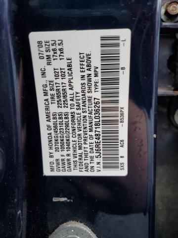 Photo 11 VIN: 5J6RE48718L036267 - HONDA CRV 