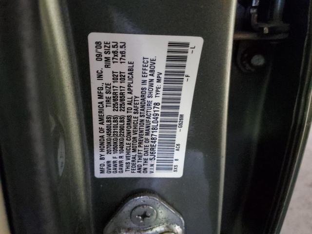 Photo 12 VIN: 5J6RE48718L049178 - HONDA CRV 