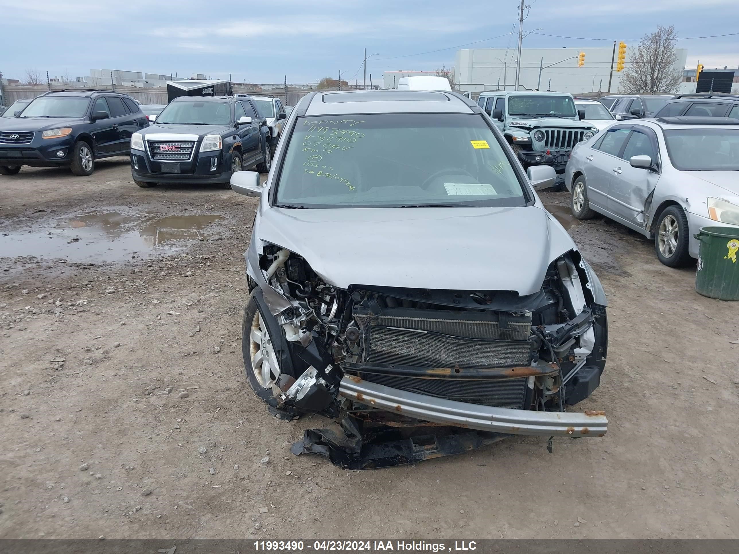 Photo 11 VIN: 5J6RE48727L811710 - HONDA CR-V 