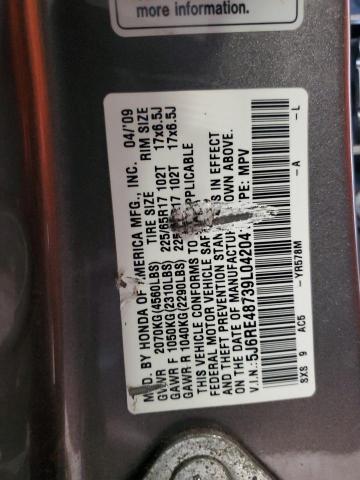 Photo 11 VIN: 5J6RE48739L042041 - HONDA CRV 