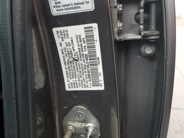 Photo 11 VIN: 5J6RE48749L014930 - HONDA CRV 