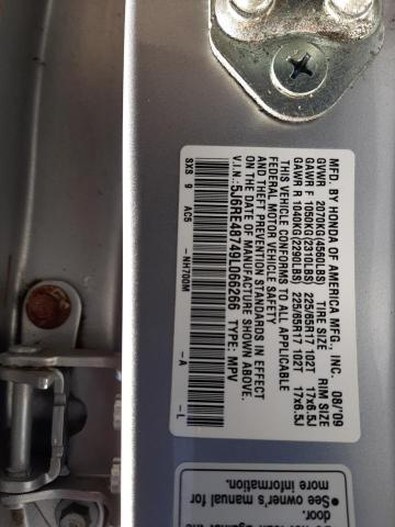 Photo 12 VIN: 5J6RE48749L066266 - HONDA CRV 