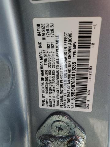 Photo 13 VIN: 5J6RE48768L019285 - HONDA CRV 