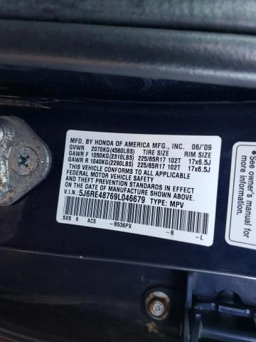 Photo 11 VIN: 5J6RE48769L046679 - HONDA CRV 