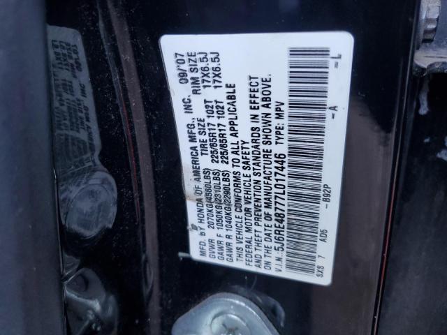 Photo 12 VIN: 5J6RE48777L017446 - HONDA CR-V EXL 