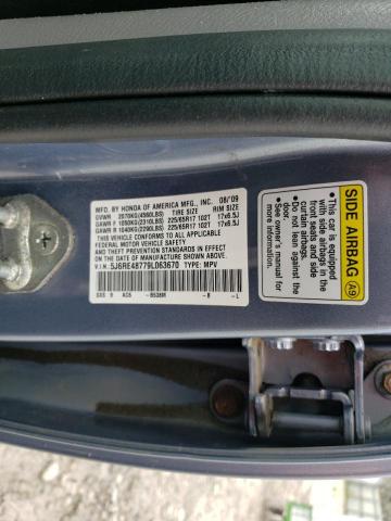 Photo 11 VIN: 5J6RE48779L063670 - HONDA CR-V EXL 