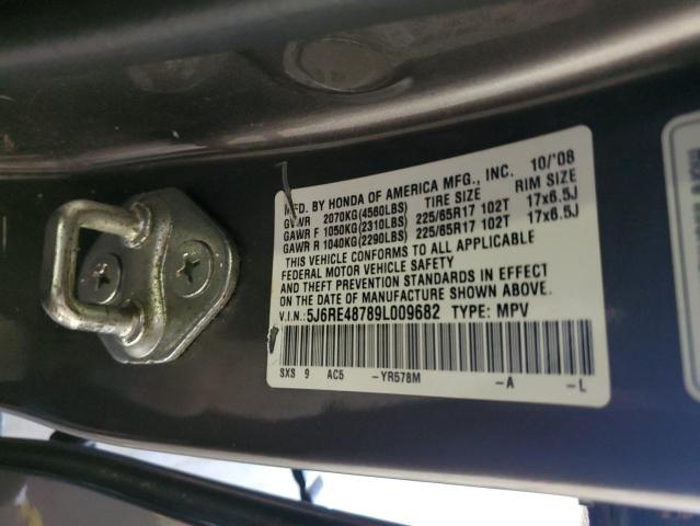 Photo 12 VIN: 5J6RE48789L009682 - HONDA CRV 