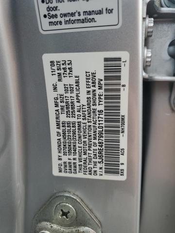 Photo 11 VIN: 5J6RE48799L011716 - HONDA CRV 