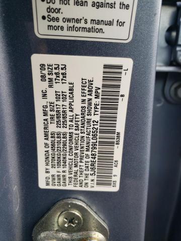 Photo 12 VIN: 5J6RE48799L065212 - HONDA CR-V EXL 