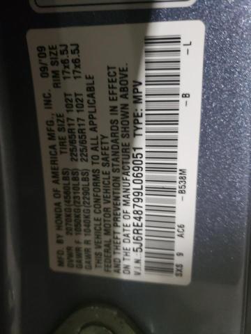 Photo 12 VIN: 5J6RE48799L069051 - HONDA CR-V EXL 