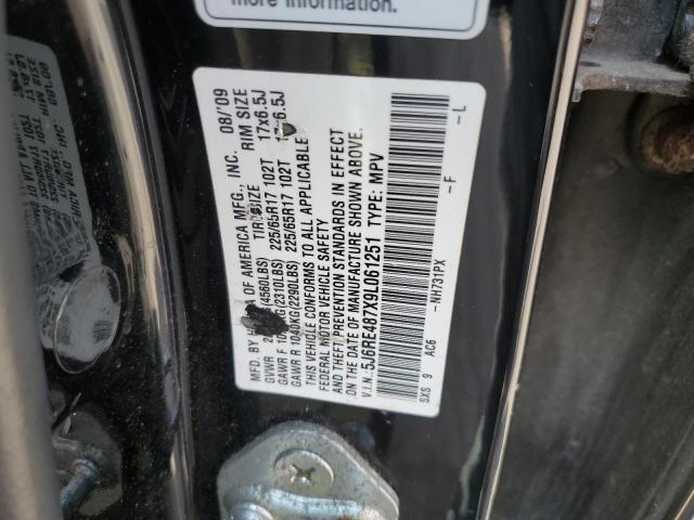 Photo 12 VIN: 5J6RE487X9L061251 - HONDA CRV 