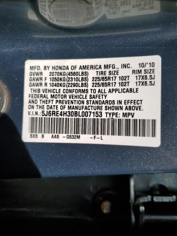 Photo 11 VIN: 5J6RE4H30BL007153 - HONDA CRV 