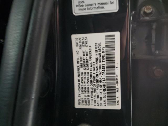 Photo 13 VIN: 5J6RE4H31AL054481 - HONDA CR-V LX 