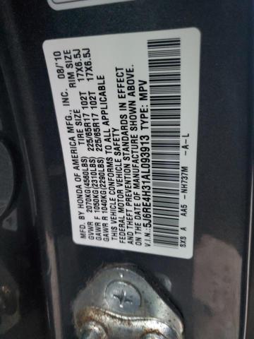 Photo 13 VIN: 5J6RE4H31AL093913 - HONDA CRV 