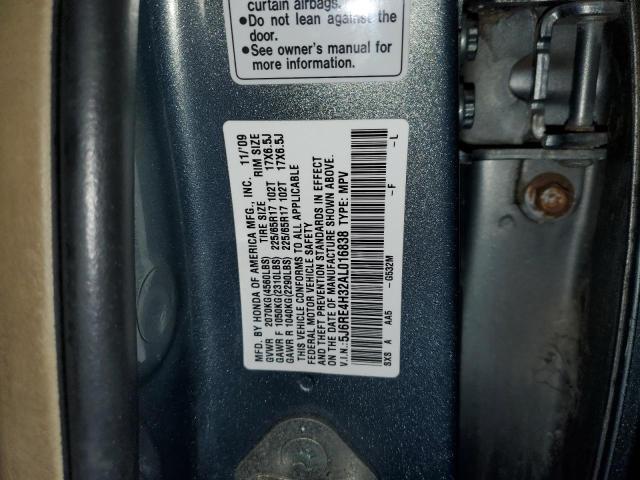 Photo 13 VIN: 5J6RE4H32AL016838 - HONDA CR-V LX 