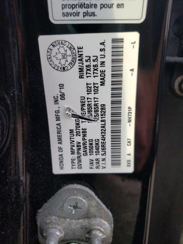 Photo 12 VIN: 5J6RE4H32AL815289 - HONDA CRV 