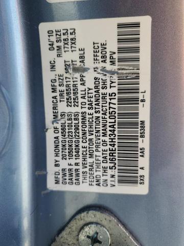 Photo 11 VIN: 5J6RE4H34AL057715 - HONDA CRV 