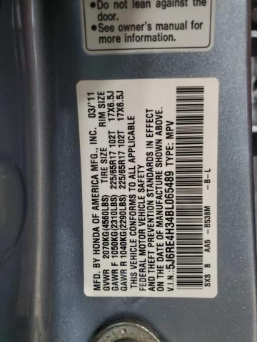 Photo 11 VIN: 5J6RE4H34BL065489 - HONDA CRV 