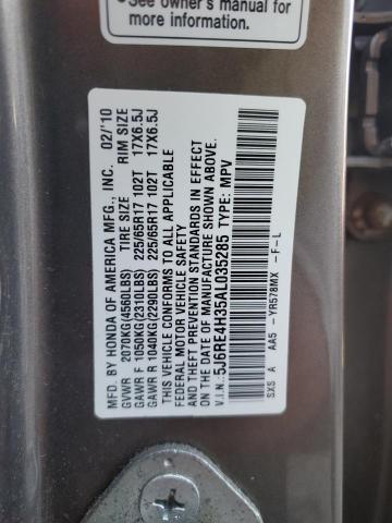 Photo 12 VIN: 5J6RE4H35AL035285 - HONDA CR-V LX 