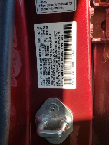 Photo 9 VIN: 5J6RE4H35AL082607 - HONDA CR-V LX 