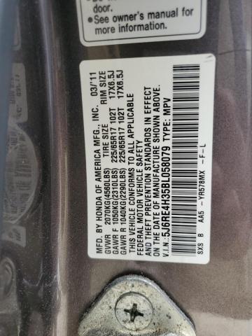 Photo 11 VIN: 5J6RE4H35BL058079 - HONDA CRV 