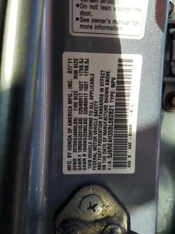 Photo 9 VIN: 5J6RE4H35BL082821 - HONDA CR-V LX 