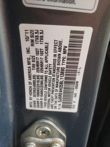 Photo 9 VIN: 5J6RE4H35BL113890 - HONDA CR-V LX 