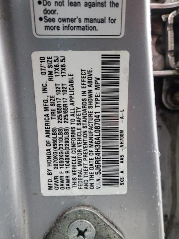 Photo 13 VIN: 5J6RE4H36AL087041 - HONDA CRV 