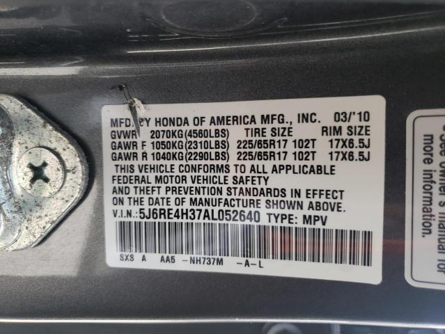 Photo 13 VIN: 5J6RE4H37AL052640 - HONDA CRV 