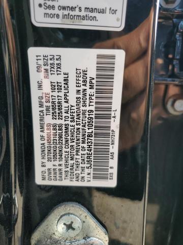 Photo 12 VIN: 5J6RE4H37BL105919 - HONDA CR-V LX 