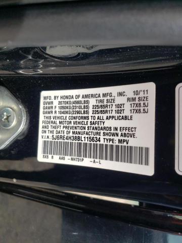 Photo 12 VIN: 5J6RE4H38BL115634 - HONDA CR-V LX 