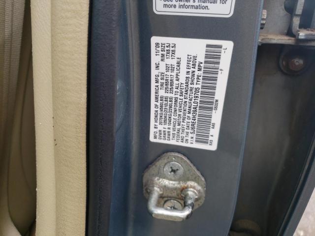 Photo 9 VIN: 5J6RE4H39AL019705 - HONDA CR-V LX 