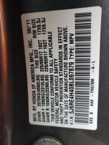 Photo 12 VIN: 5J6RE4H40BL097879 - HONDA CR-V SE 