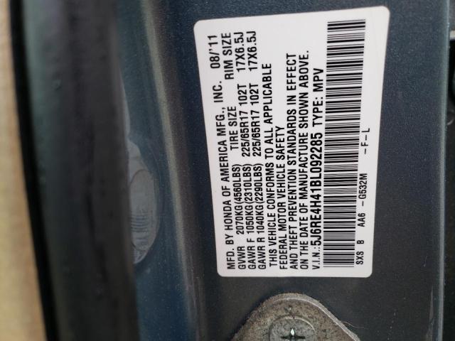 Photo 9 VIN: 5J6RE4H41BL092285 - HONDA CR-V SE 