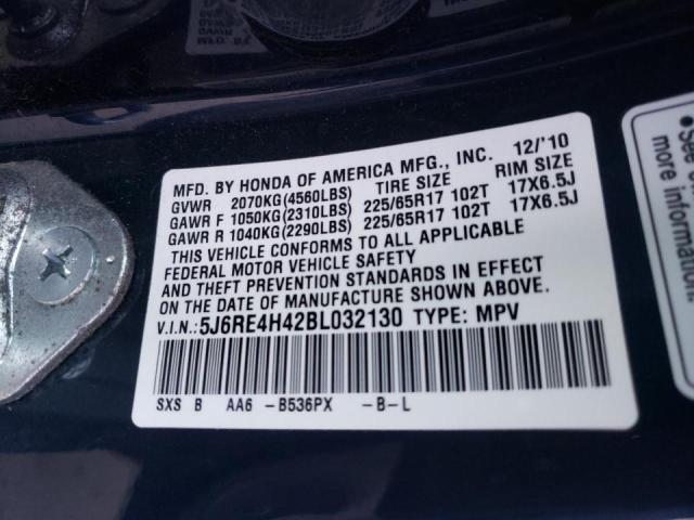 Photo 9 VIN: 5J6RE4H42BL032130 - HONDA CR-V SE 