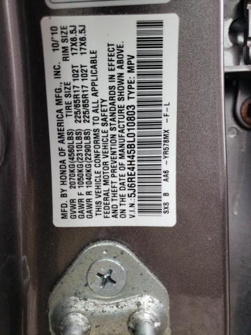 Photo 9 VIN: 5J6RE4H45BL010803 - HONDA CR-V SE 