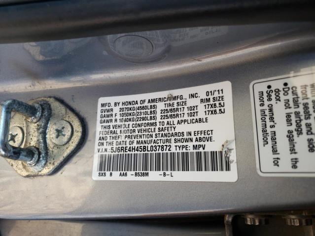 Photo 11 VIN: 5J6RE4H45BL037872 - HONDA CRV 