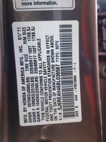 Photo 9 VIN: 5J6RE4H46BL036567 - HONDA CR-V SE 