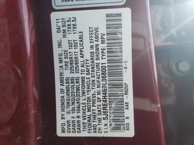 Photo 12 VIN: 5J6RE4H46BL068001 - HONDA CRV 