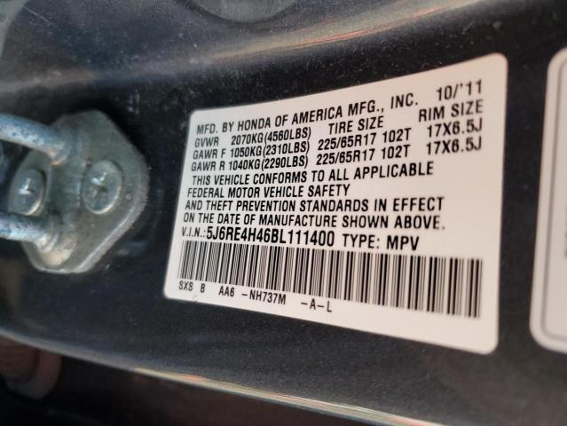 Photo 11 VIN: 5J6RE4H46BL111400 - HONDA CR-V SE 