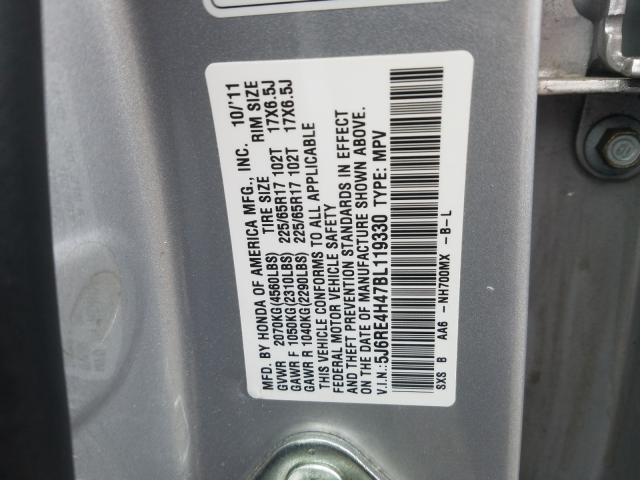 Photo 9 VIN: 5J6RE4H47BL119330 - HONDA CR-V SE 